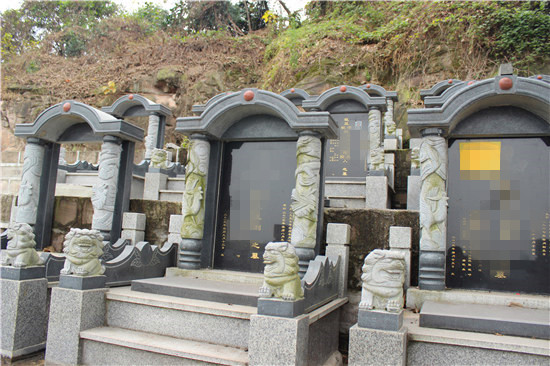 重庆市大渡口区大宝山公墓墓型展示