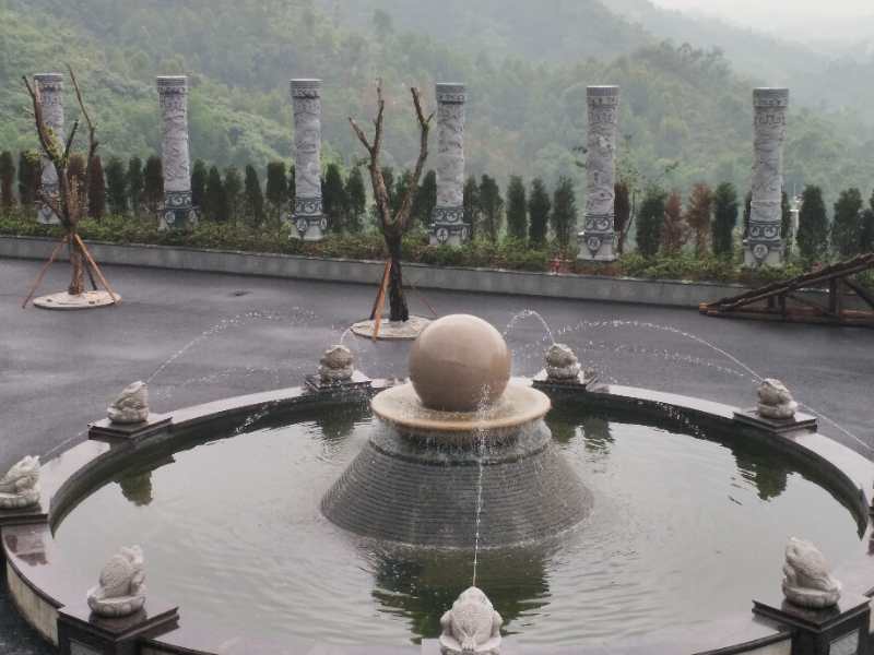 大足区七宝山公墓园区景观